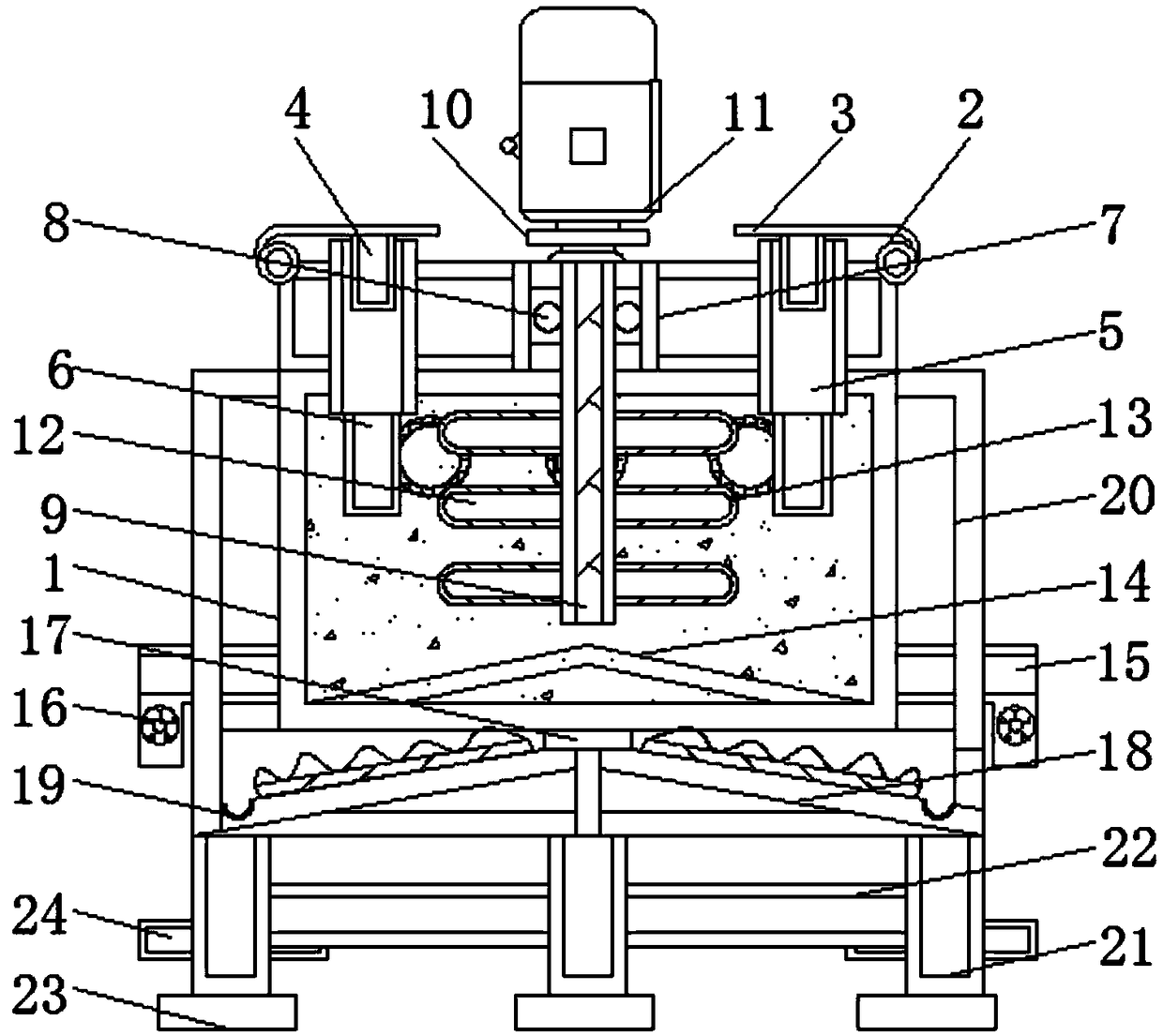 Leakage-proof and anticorrosion chemical processing apparatus