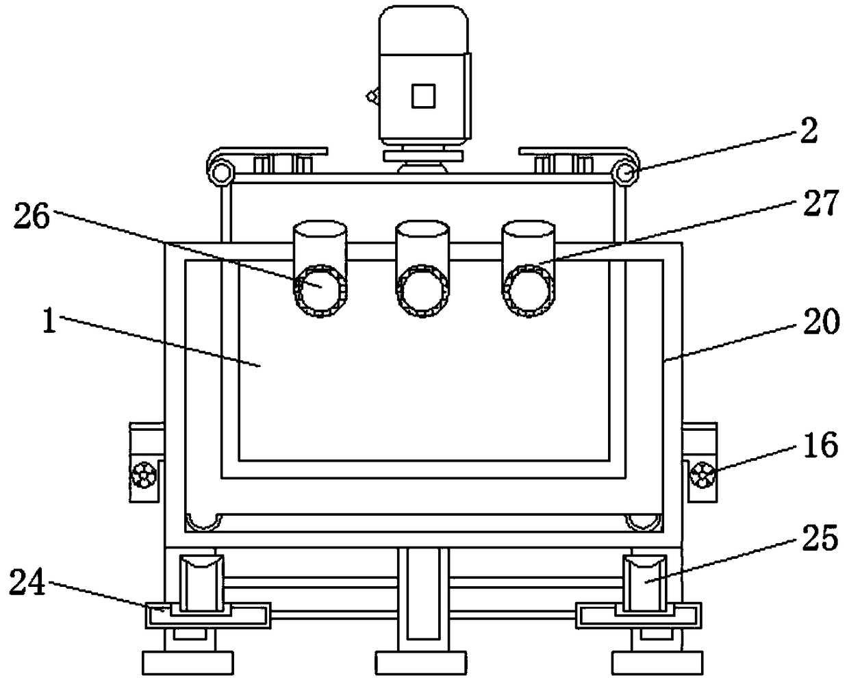 Leakage-proof and anticorrosion chemical processing apparatus