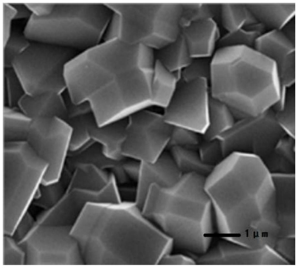 High-nickel cobalt-free lithium ion battery material and preparation method thereof