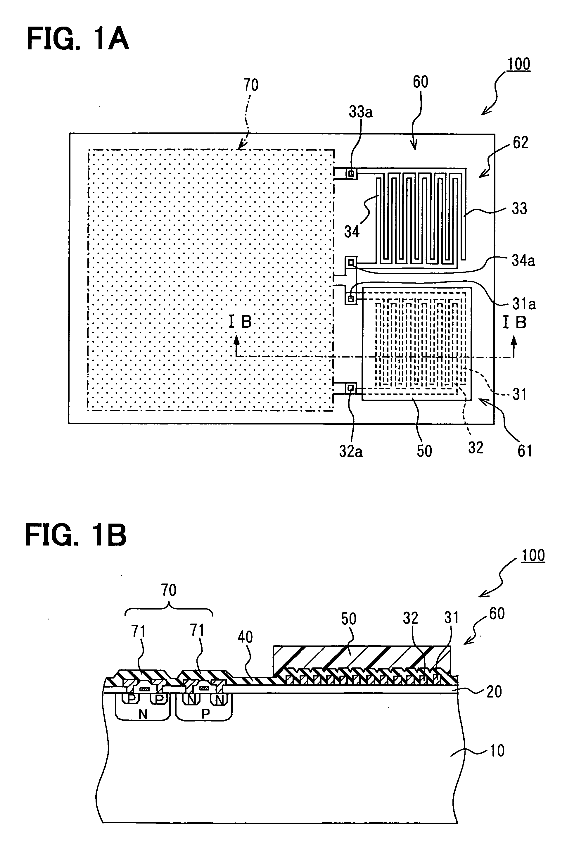 Capacitance type physical quantity detector