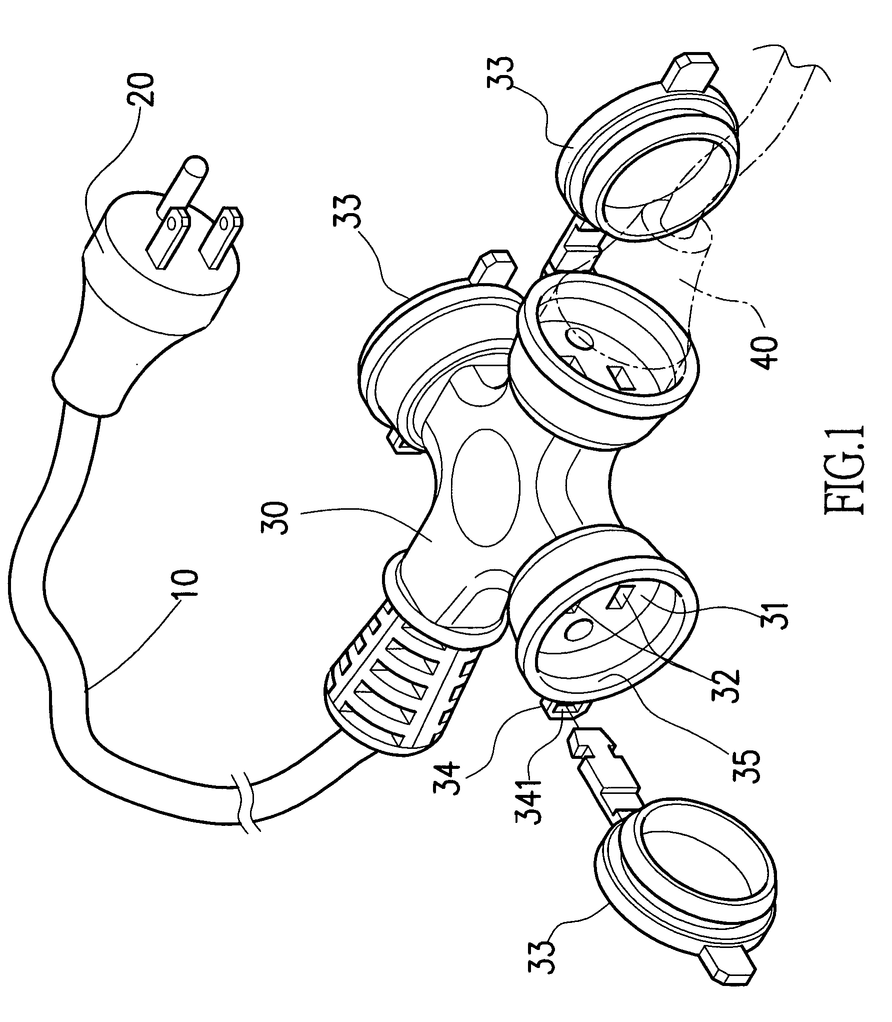 Cover for multiplex receptacle set