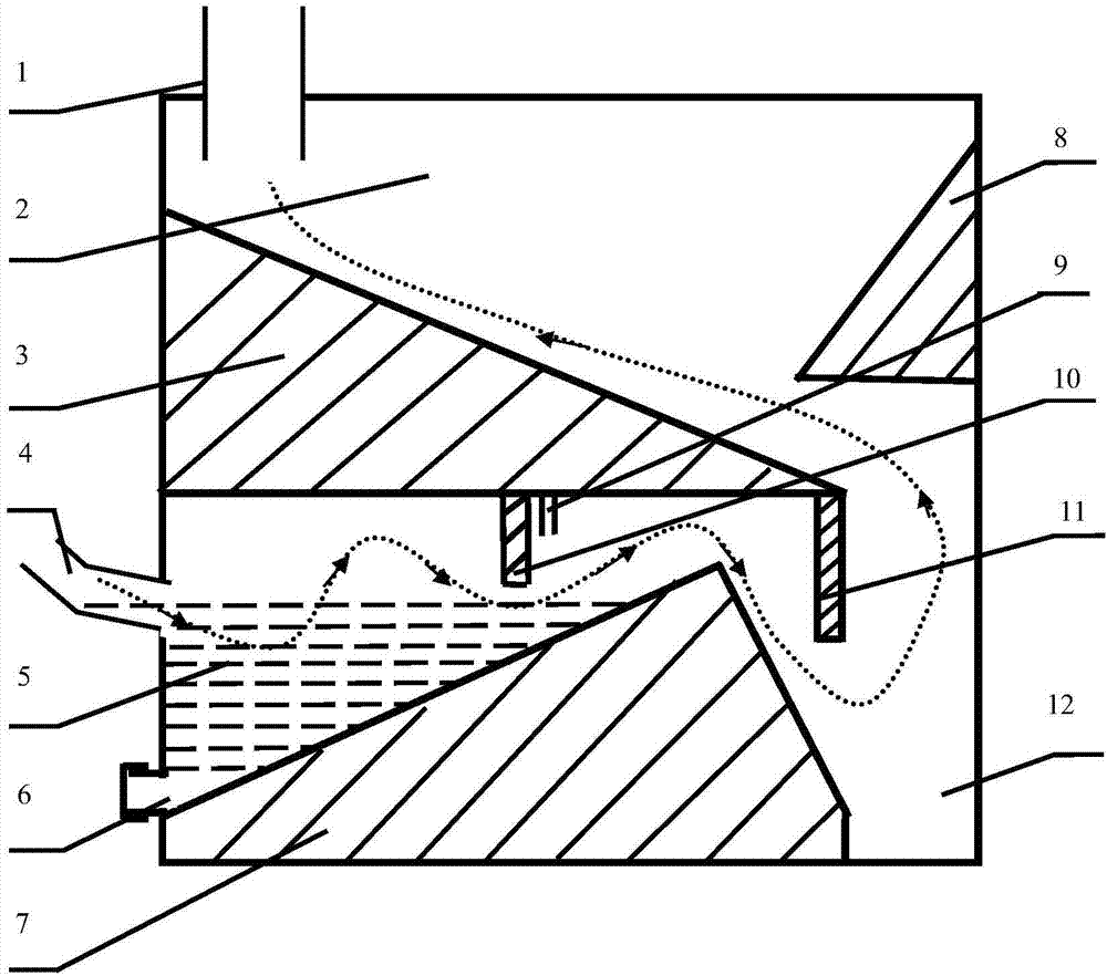 Miniature coal-fired boiler dust collector