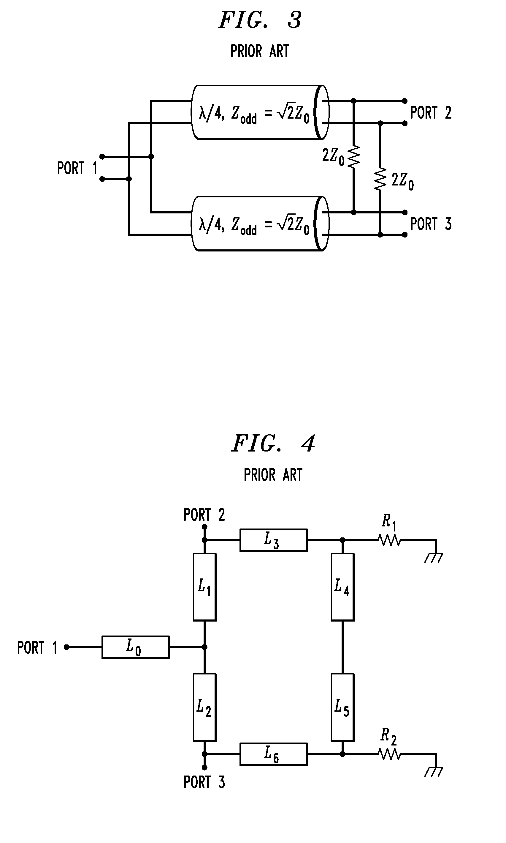 Differential Cross-Coupled Power Combiner or Divider