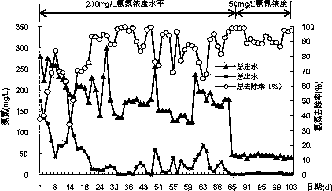 Biochemical method for treating synthetic leather wastewater containing dimethylformamide