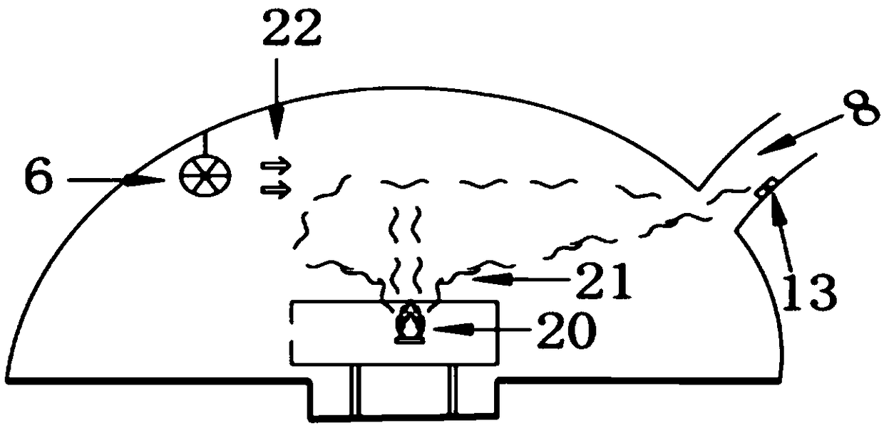 Railway rescue station with smoke prevention and exhaust and personnel emergency evacuation functions