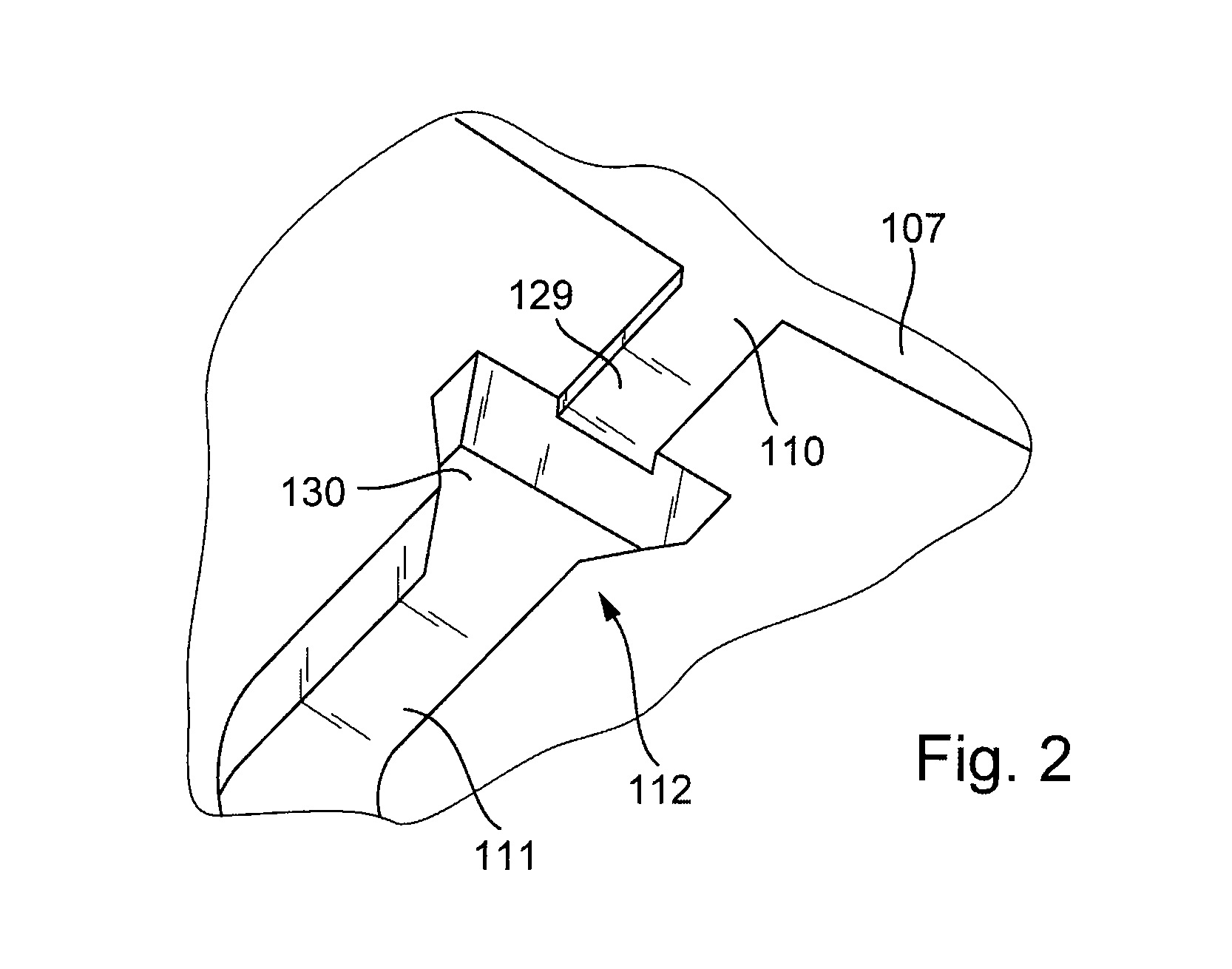 Microfluidic element for thoroughly mixing a liquid with a reagent