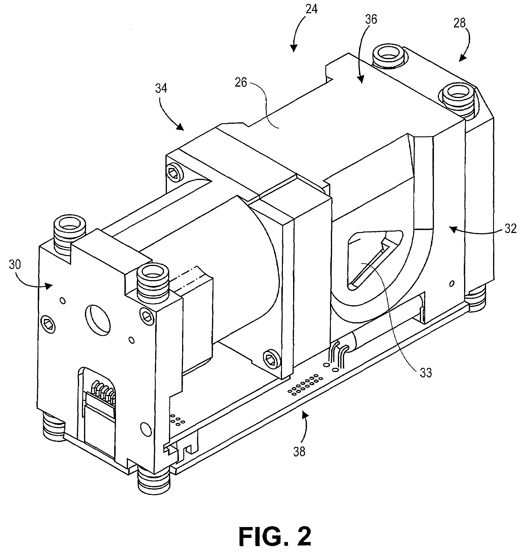 Method and apparatus for attenuating compressor noise