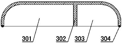 Knock-on type wall insulation board continuity detection device and detection method