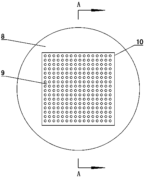 Knock-on type wall insulation board continuity detection device and detection method