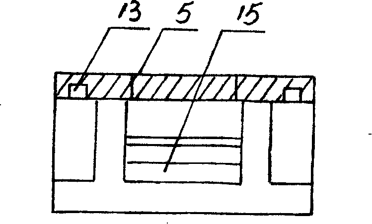 Piercing mandrel of automatic dotter and automatically dotting method