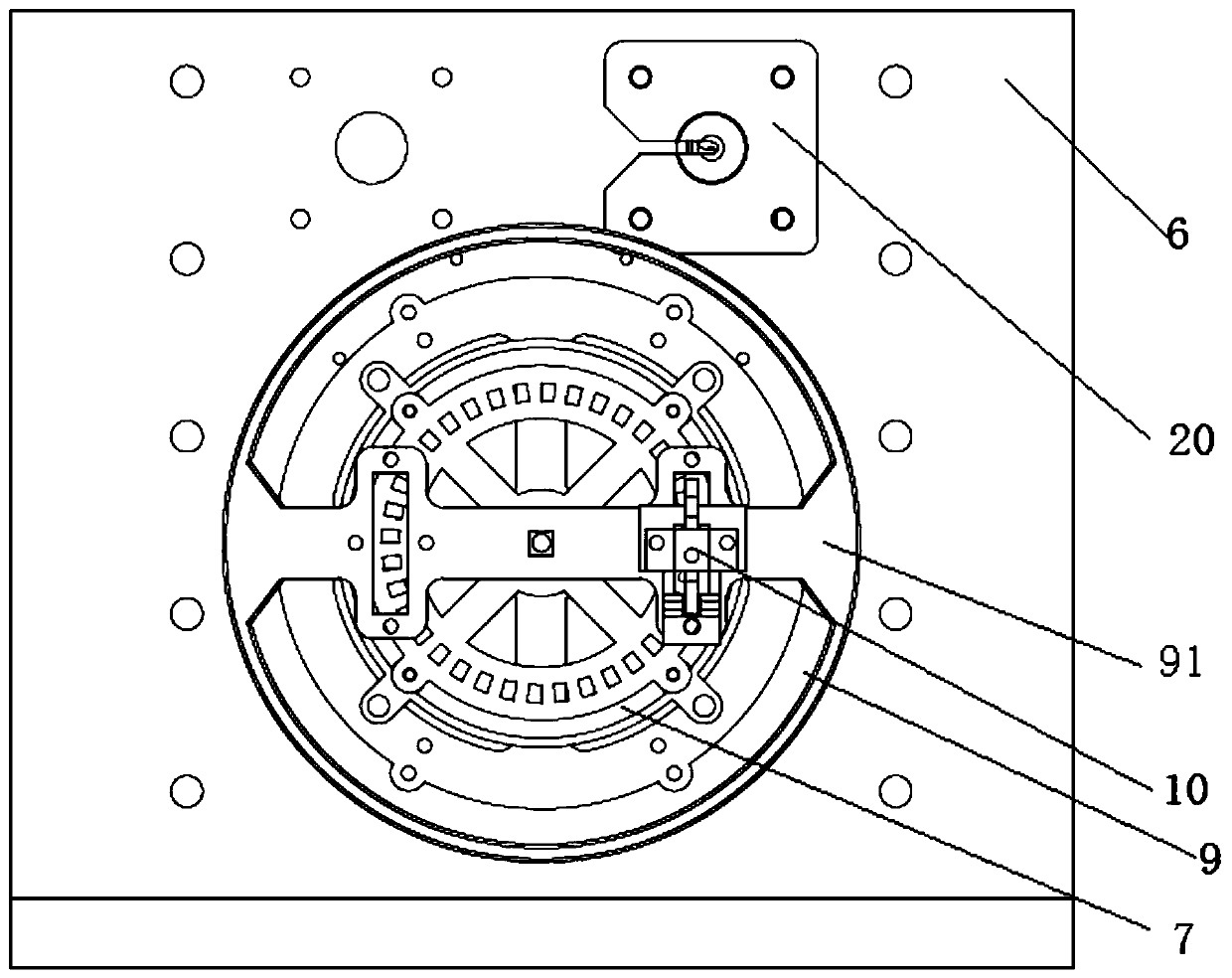 Pre-tightening force adjusting device and method of tension guiding mechanism