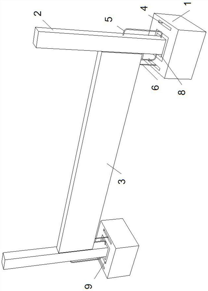 Fabricated prefabricated enclosing wall