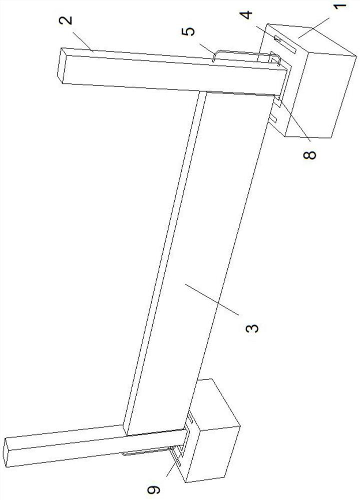 Fabricated prefabricated enclosing wall