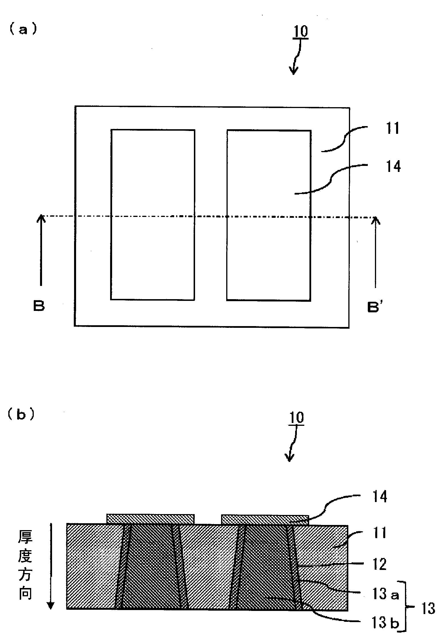 Circuit board and electronic device provided with same