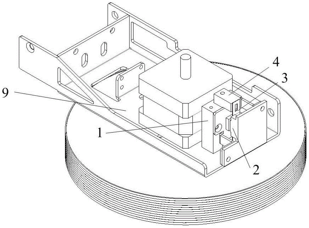 Disk counting device, disk counting method and disk catcher for disk catcher