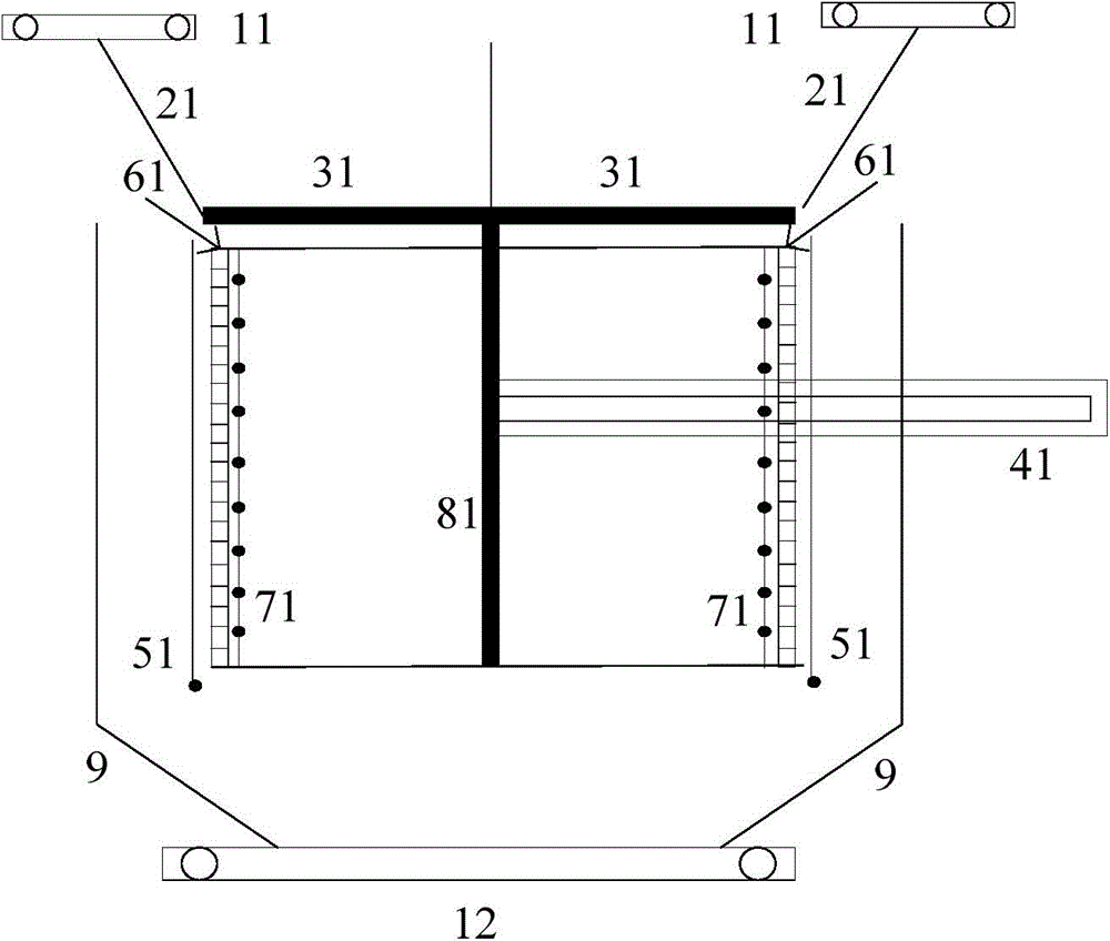 Sludge crushing system and method