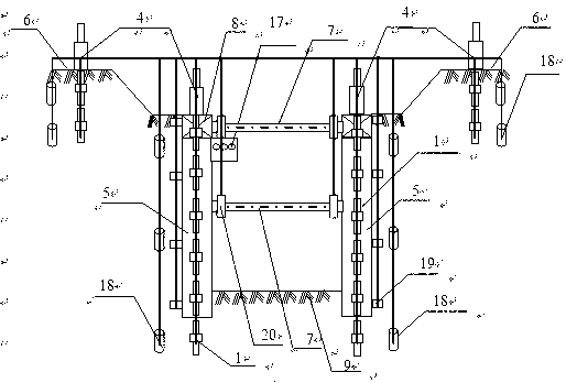 Method and system for remote intelligent monitoring and three-dimensional digital comprehensive warning of deep foundation pit stability