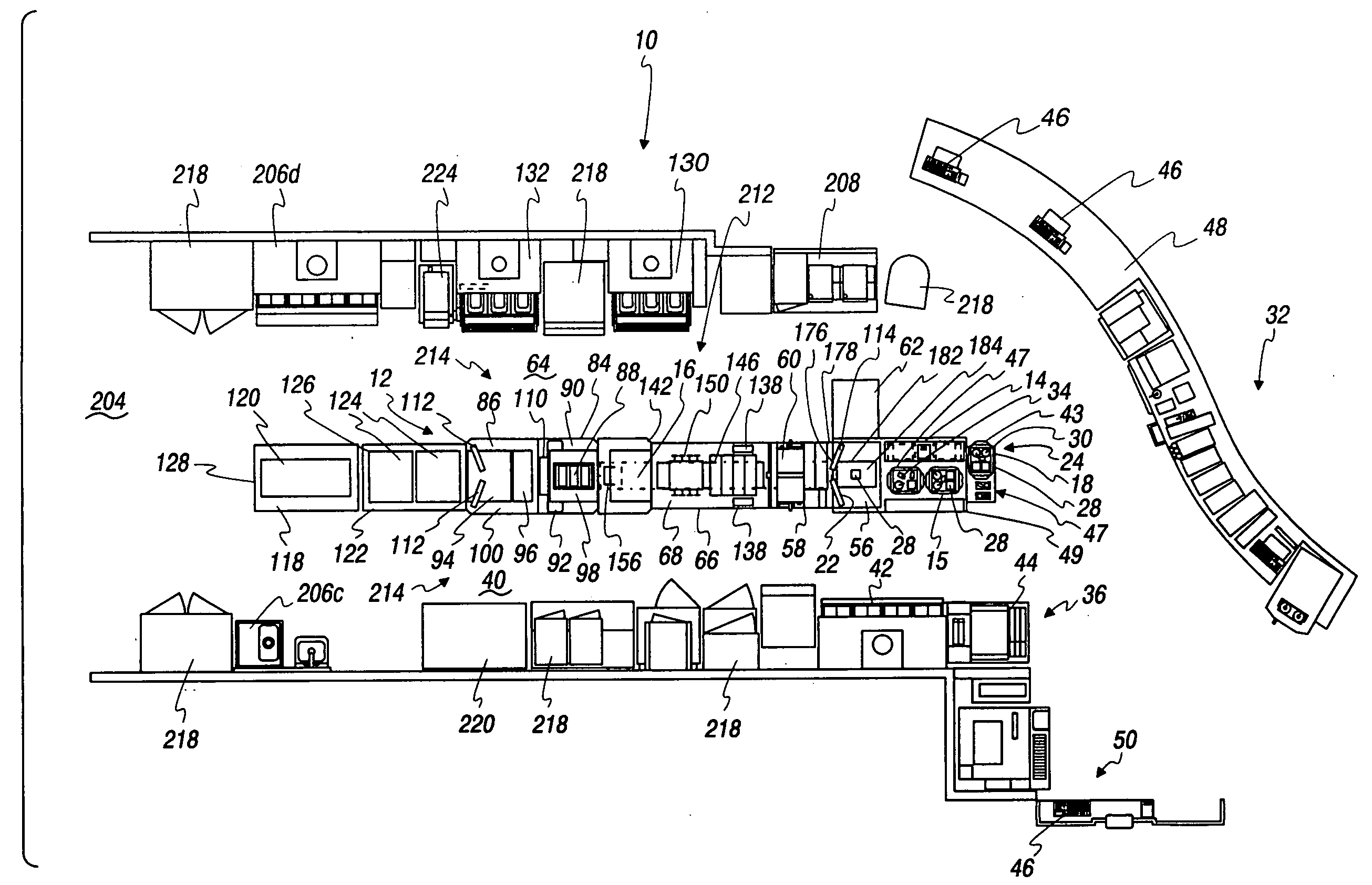 Food item cooking, assembly and packaging system and method