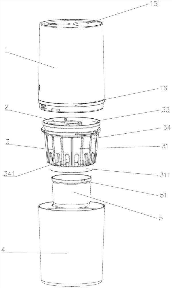 A portable juicer with smooth juice output