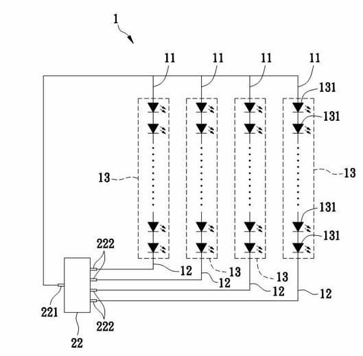 Light emitting diode lamp tube and liquid crystal display device