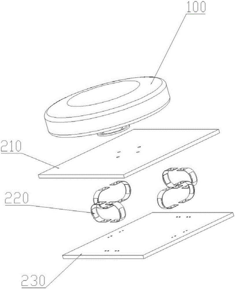 Active and passive integrated micro-vibration isolation device for reaction flywheel