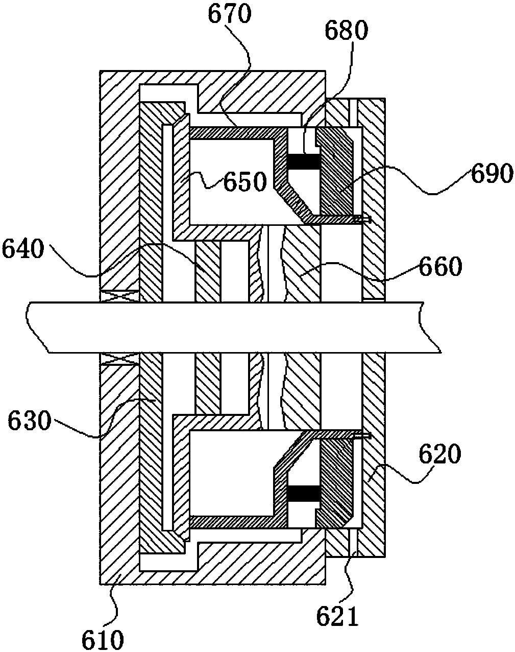 Pneumatic man-riding winch