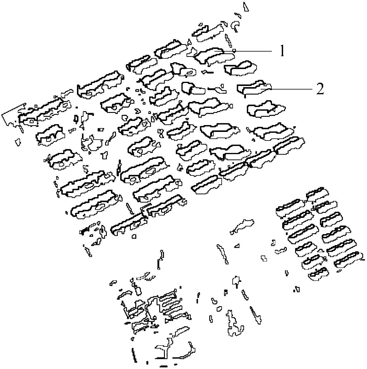 Object-oriented remote sensing image building and shade extraction method of remote sensing image building