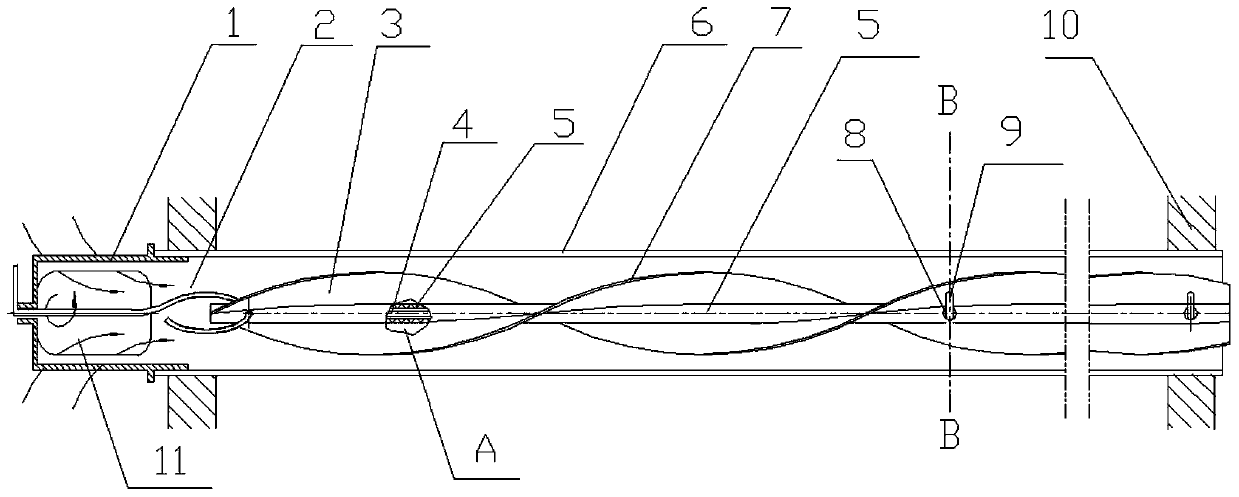 Automatic cleaning technology for plastic double-helix link