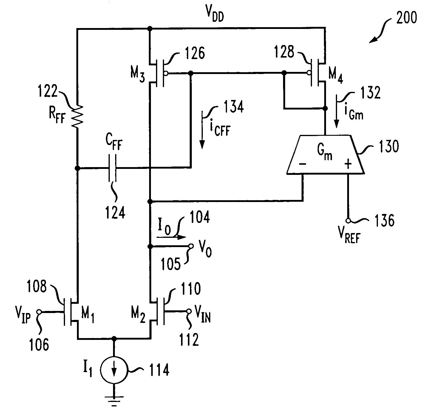 Method and apparatus for providing a modulation current