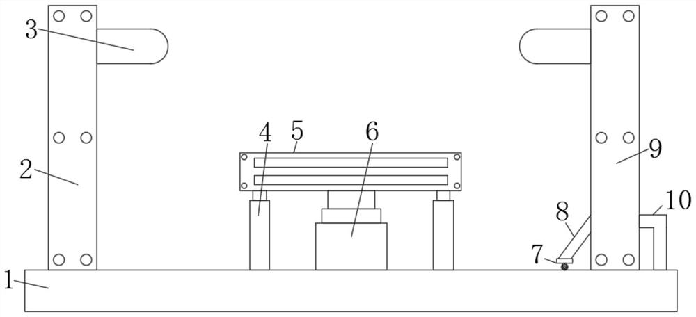 Film discharging mechanism for tissue processing