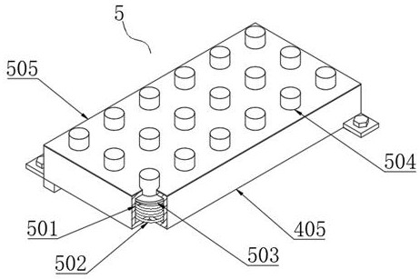 Hardware machining stamping device with protection mechanism and method of hardware machining stamping device