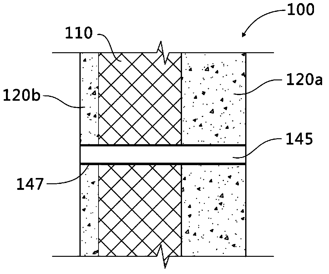 Composite sandwich heat-preservation plate with bridge cut-off heat insulation strip and manufacturing method of composite sandwich heat-preservation plate