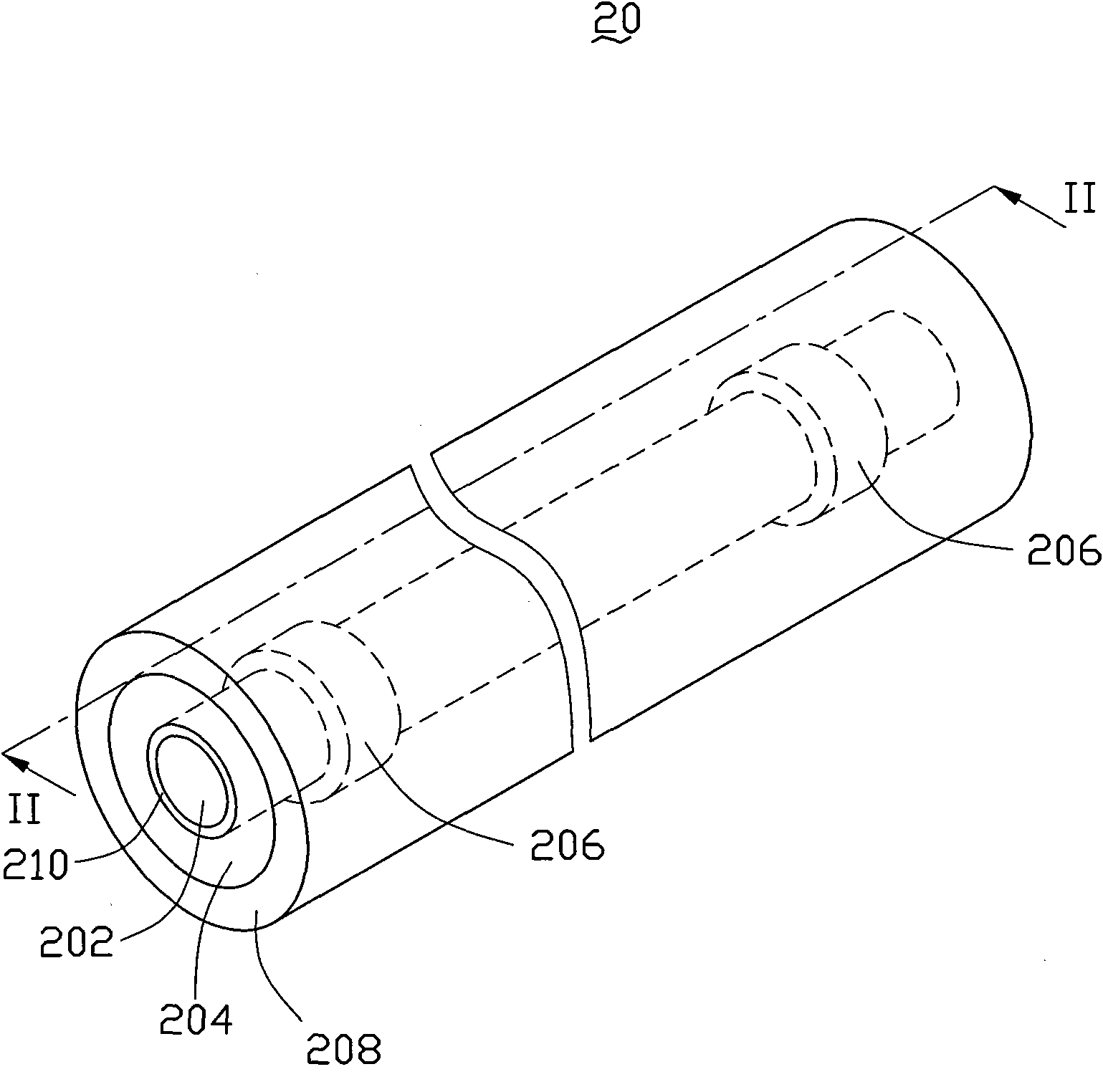 Line heat source