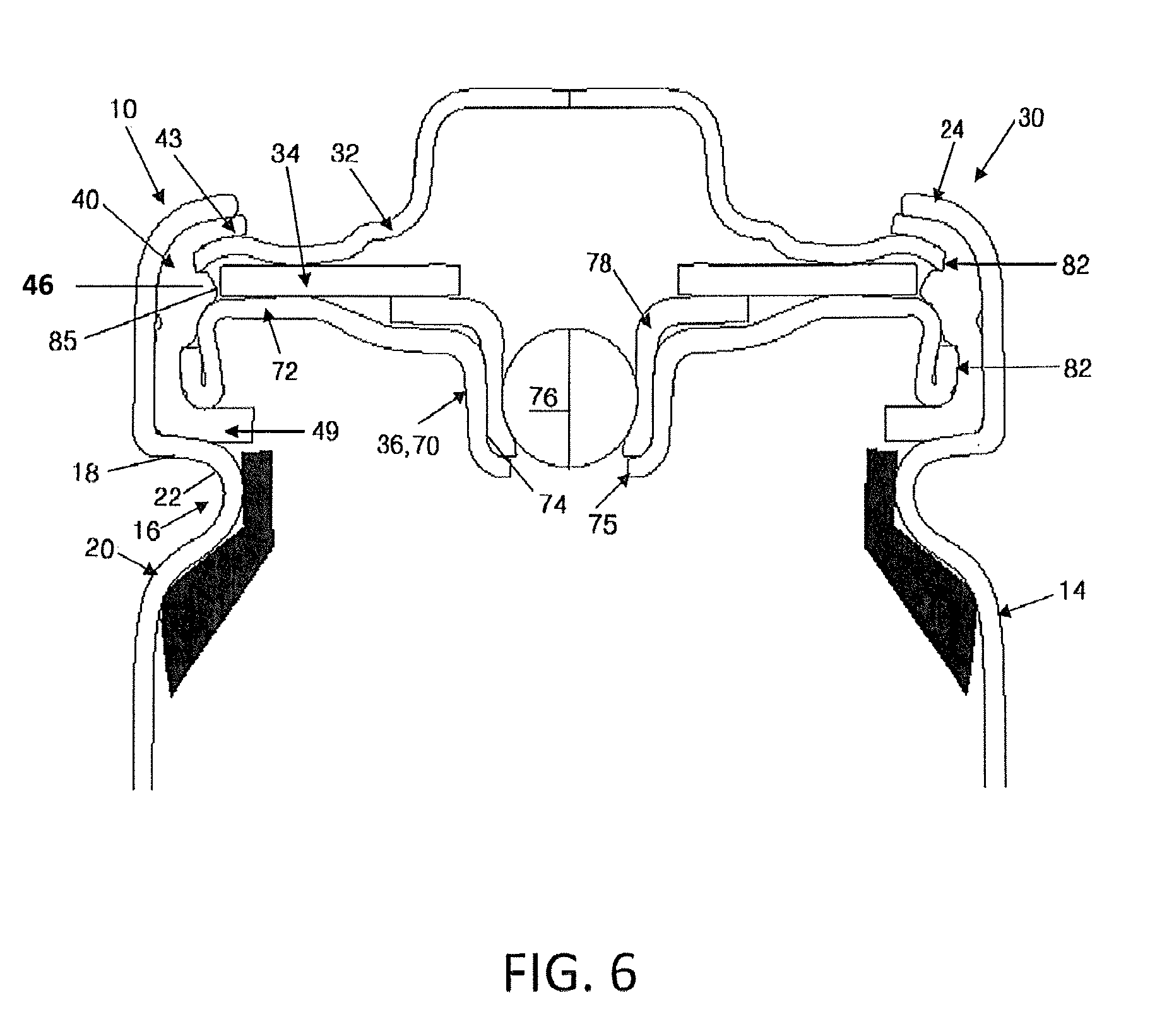 Closure assembly for electrochemical cells