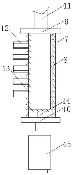 A sewage discharge device and sewage discharge method for suction system of medical center