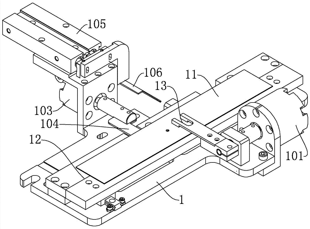 Hang tag automatic stringing machine