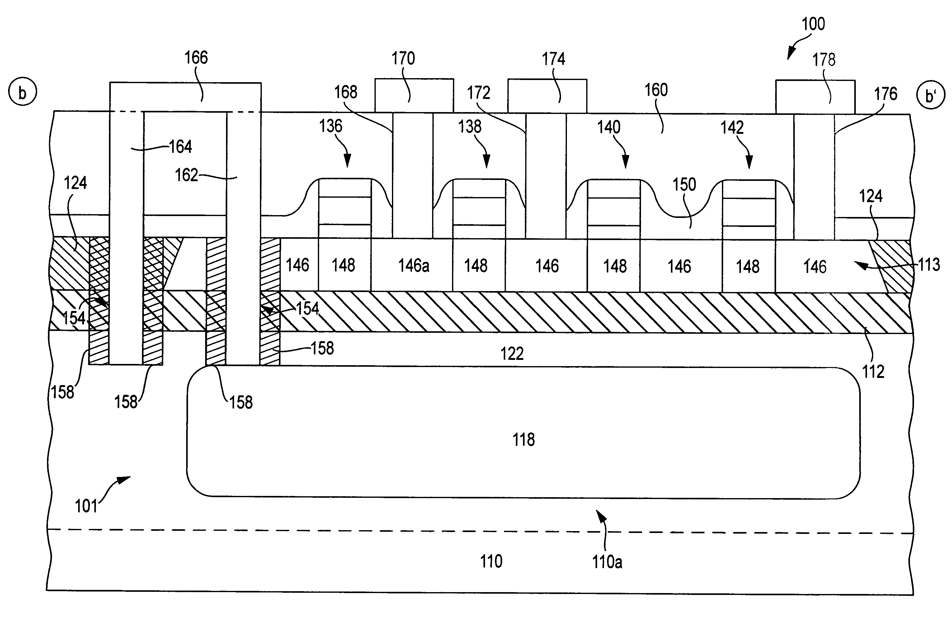 Image sensor with SOI substrate