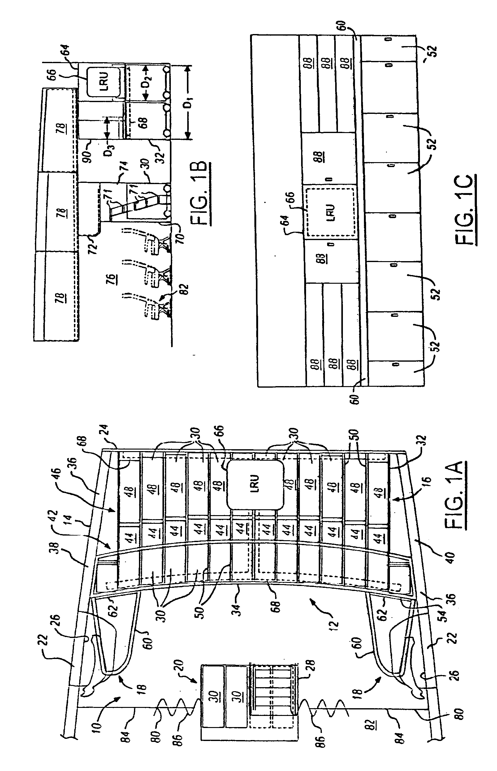 Aircraft cabin crew complex