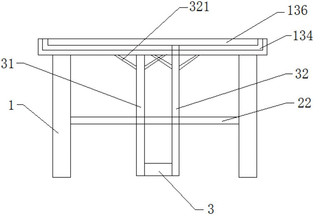 Medical nursing bed for operation