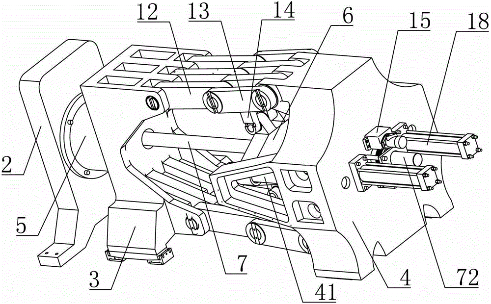 Force-increasing test apparatus for tensile strength of pull rod