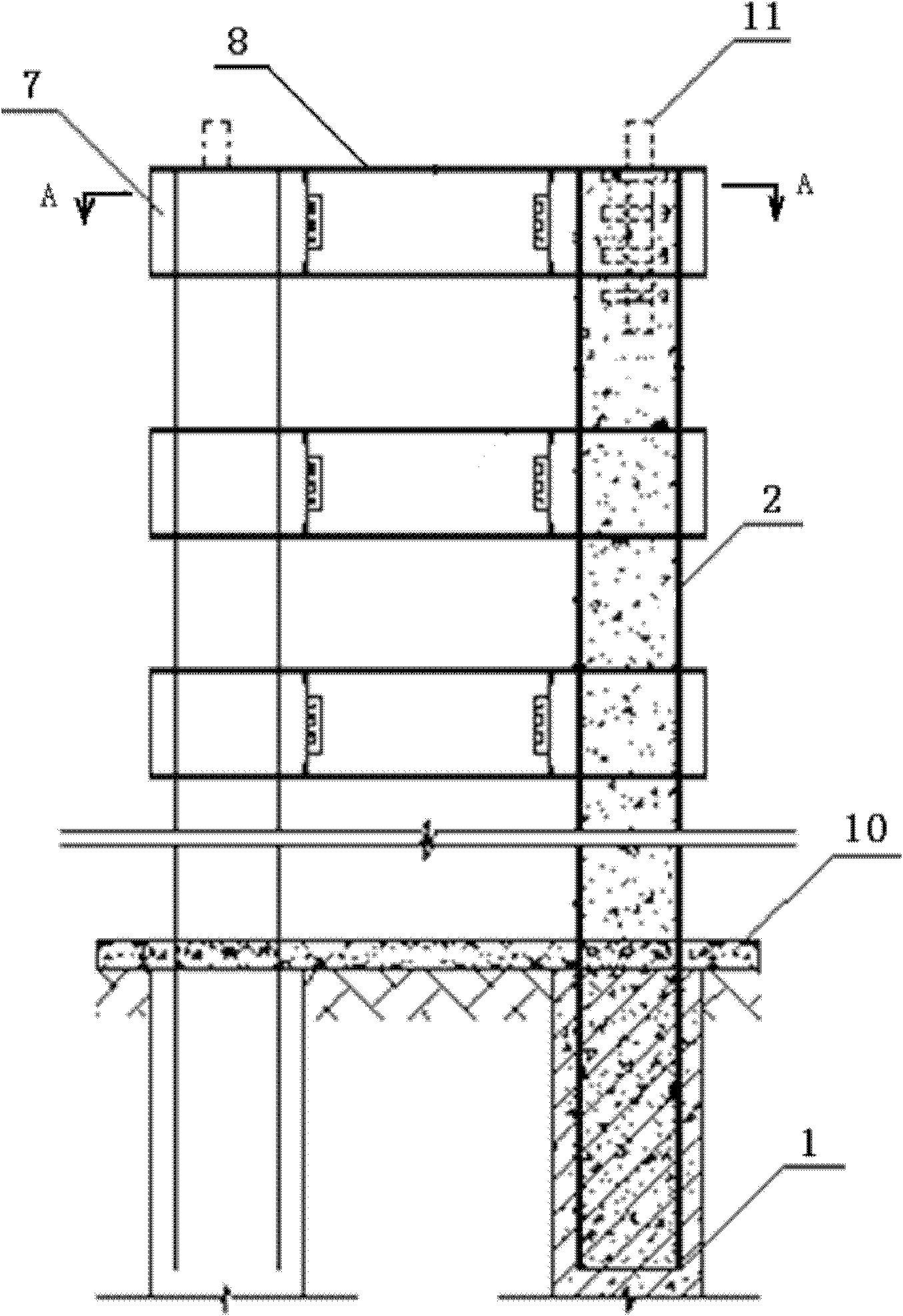 Tower crane foundation