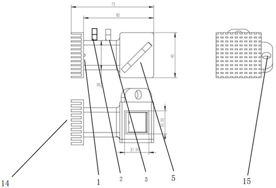 O2-CO2-T three-parameter real-time monitoring system