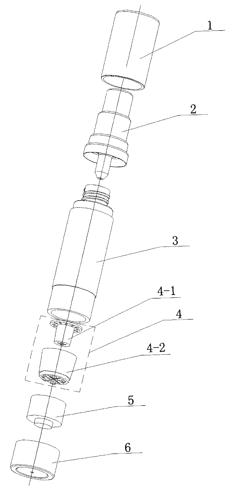 Novel moistening atomizer