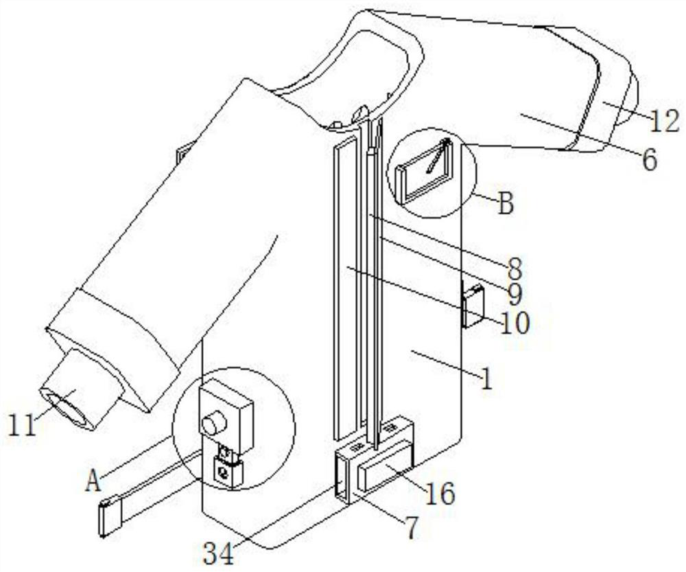 Labor protection garment with heat dissipation function for coal mining