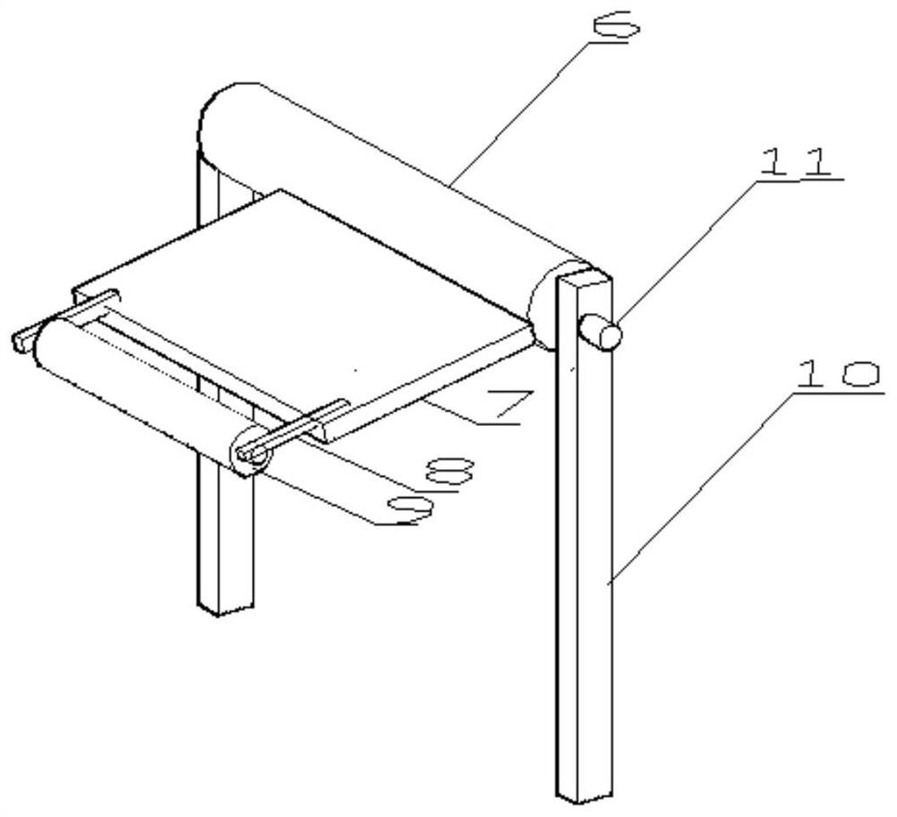 Hot melt film one-time forming laminating process method and device