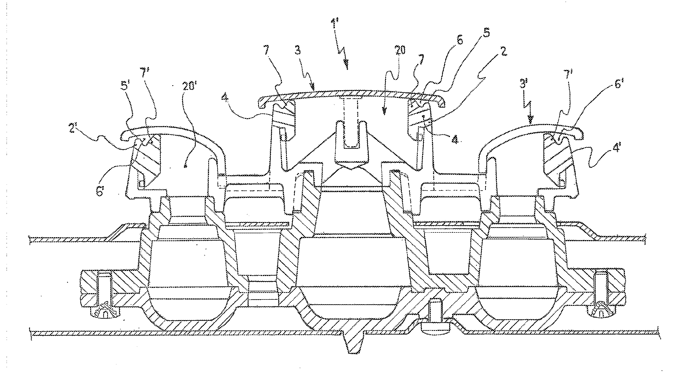 Gas burner for domestic cookers