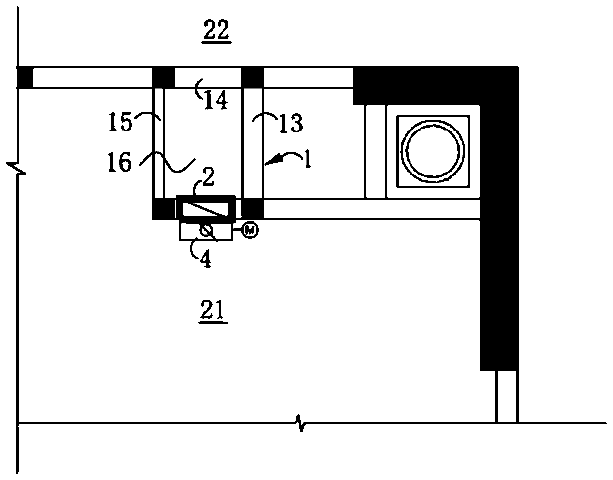 Pressure relief wells and buildings