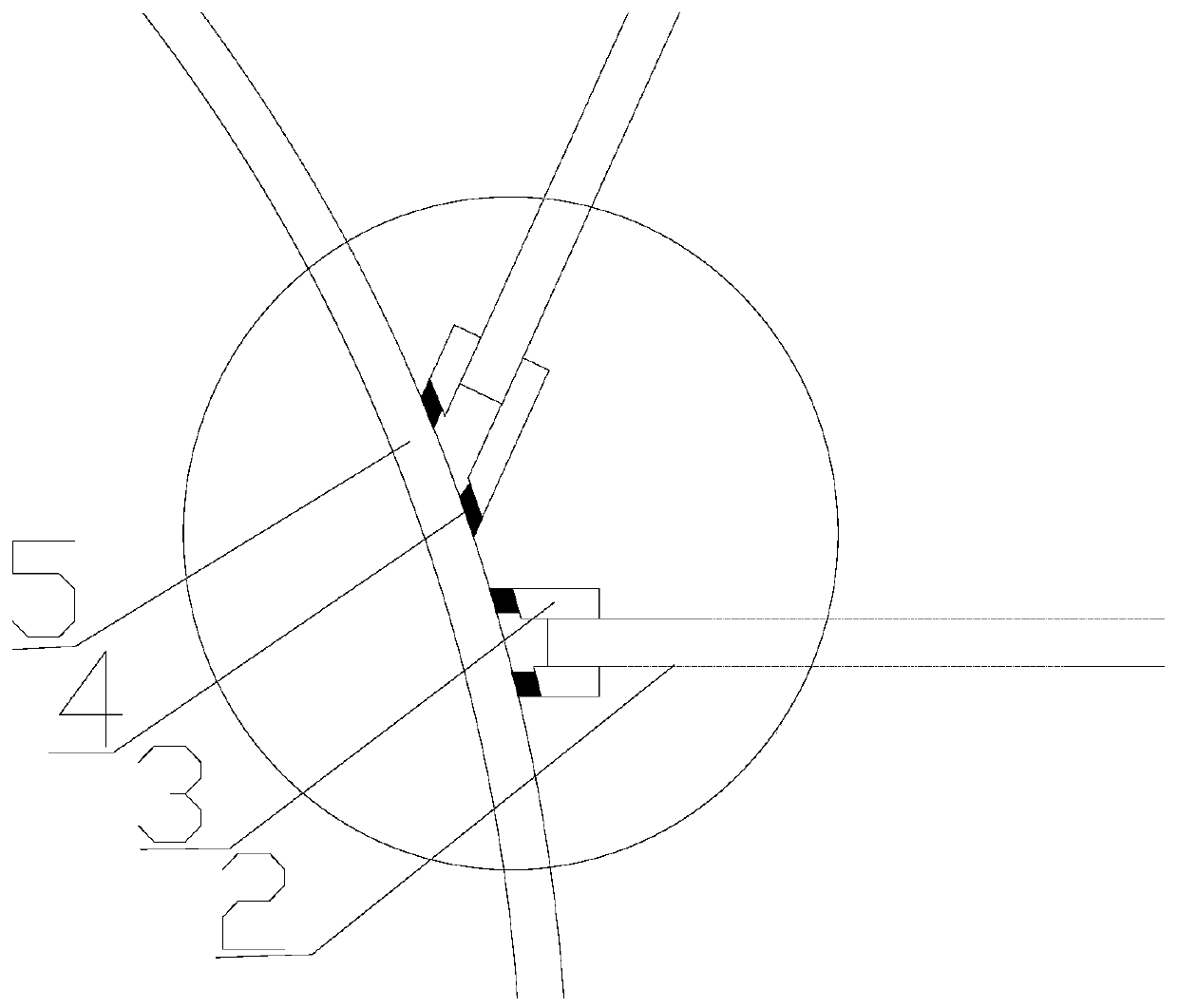 Electro-slag-welding welding construction method for partition plate of special-shaped box-type structure