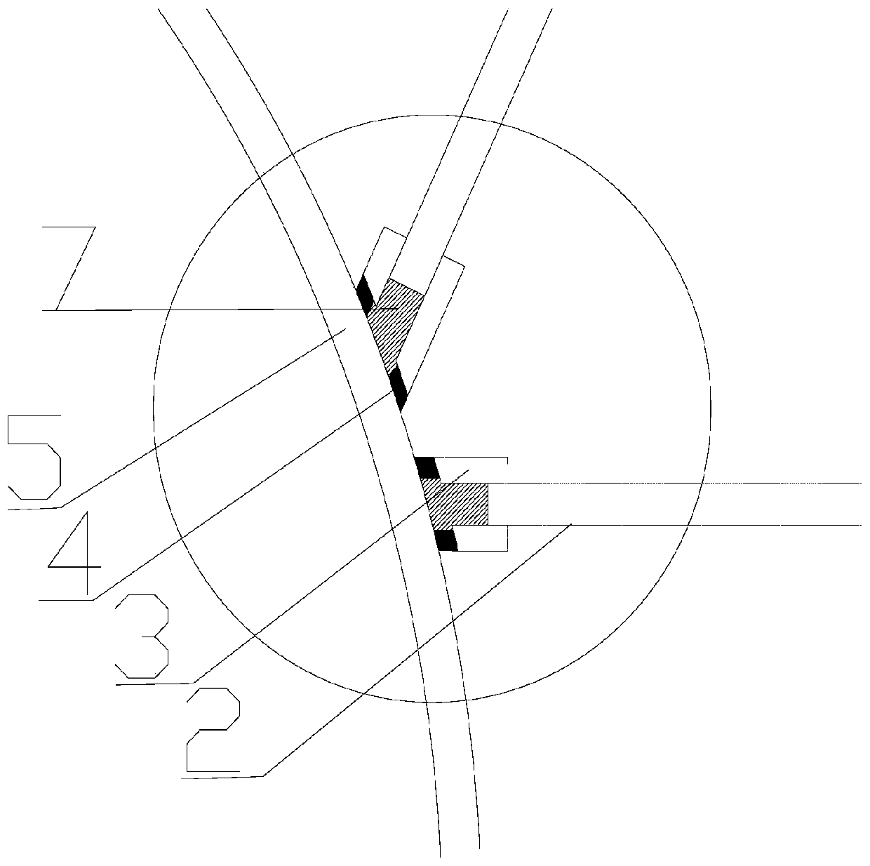 Electro-slag-welding welding construction method for partition plate of special-shaped box-type structure