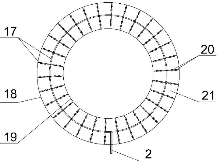 Dedusting-denitrating integrated device